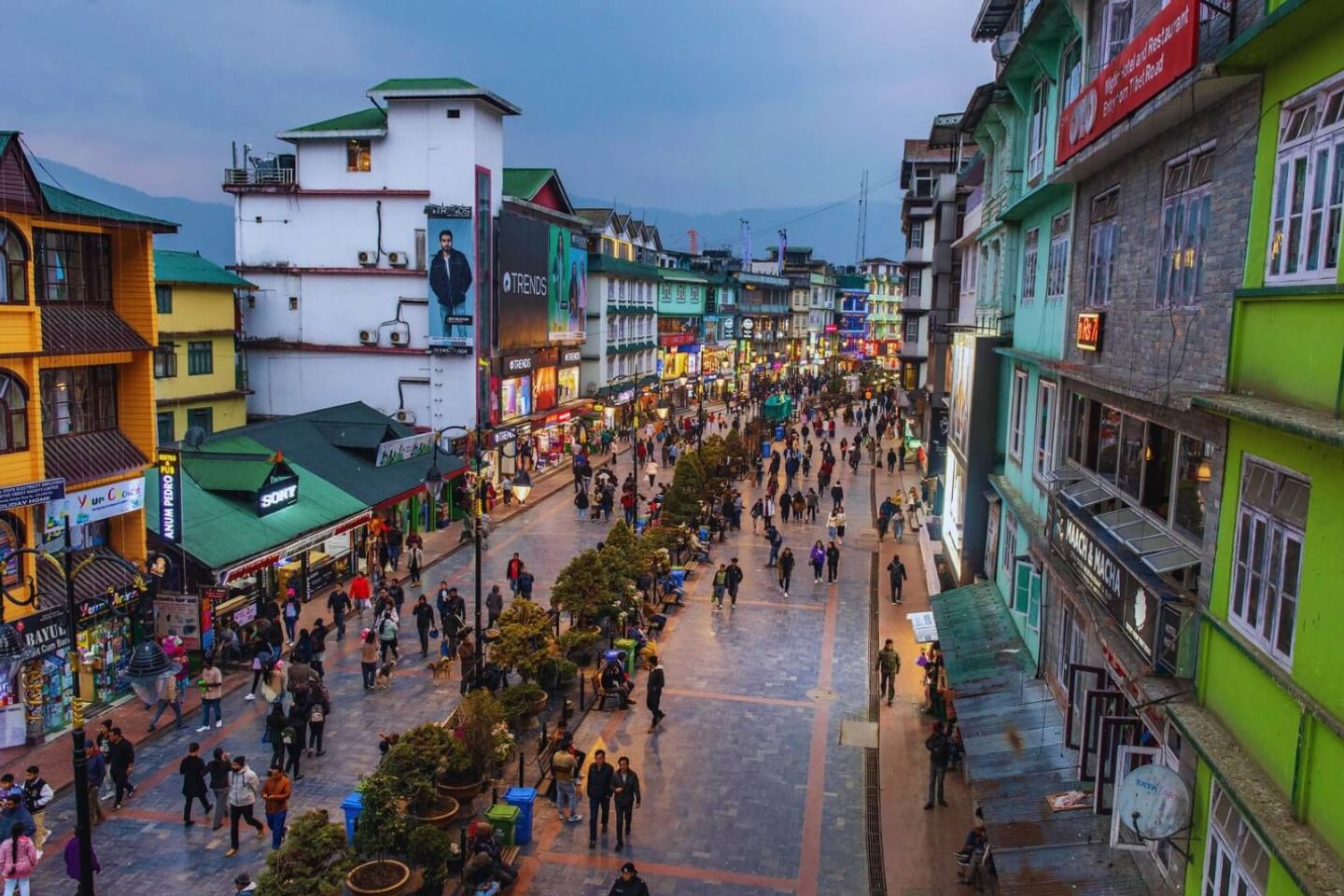 Mahatma Gandhi Marg (MG Market) Gangtok
